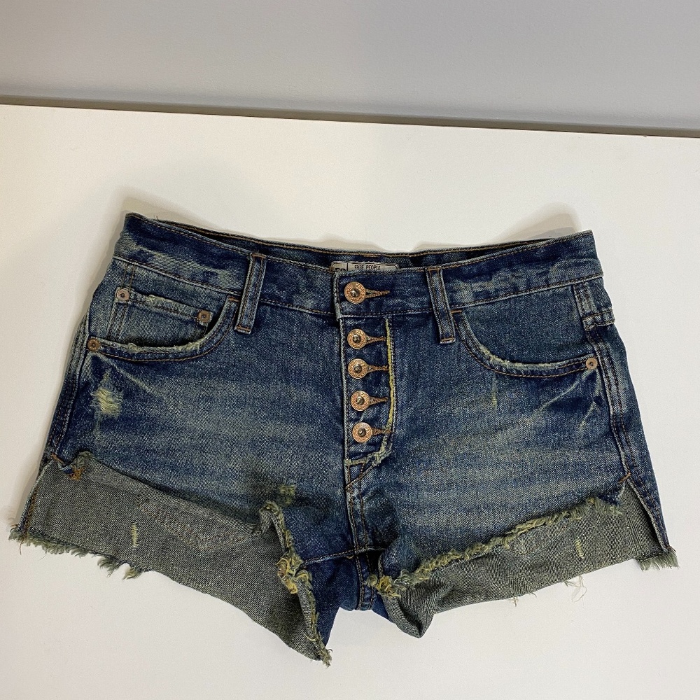 Free People Denim Shorts